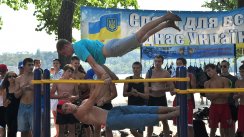 Площадка для воркаута в городе Запорожье №2601 Большая Хомуты фото